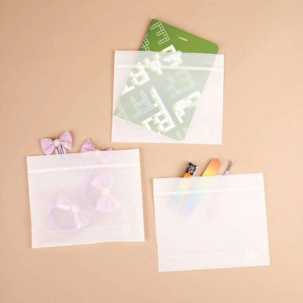 Compostable Zip Lock Bags. Leakproof & Resealable - product image 1
