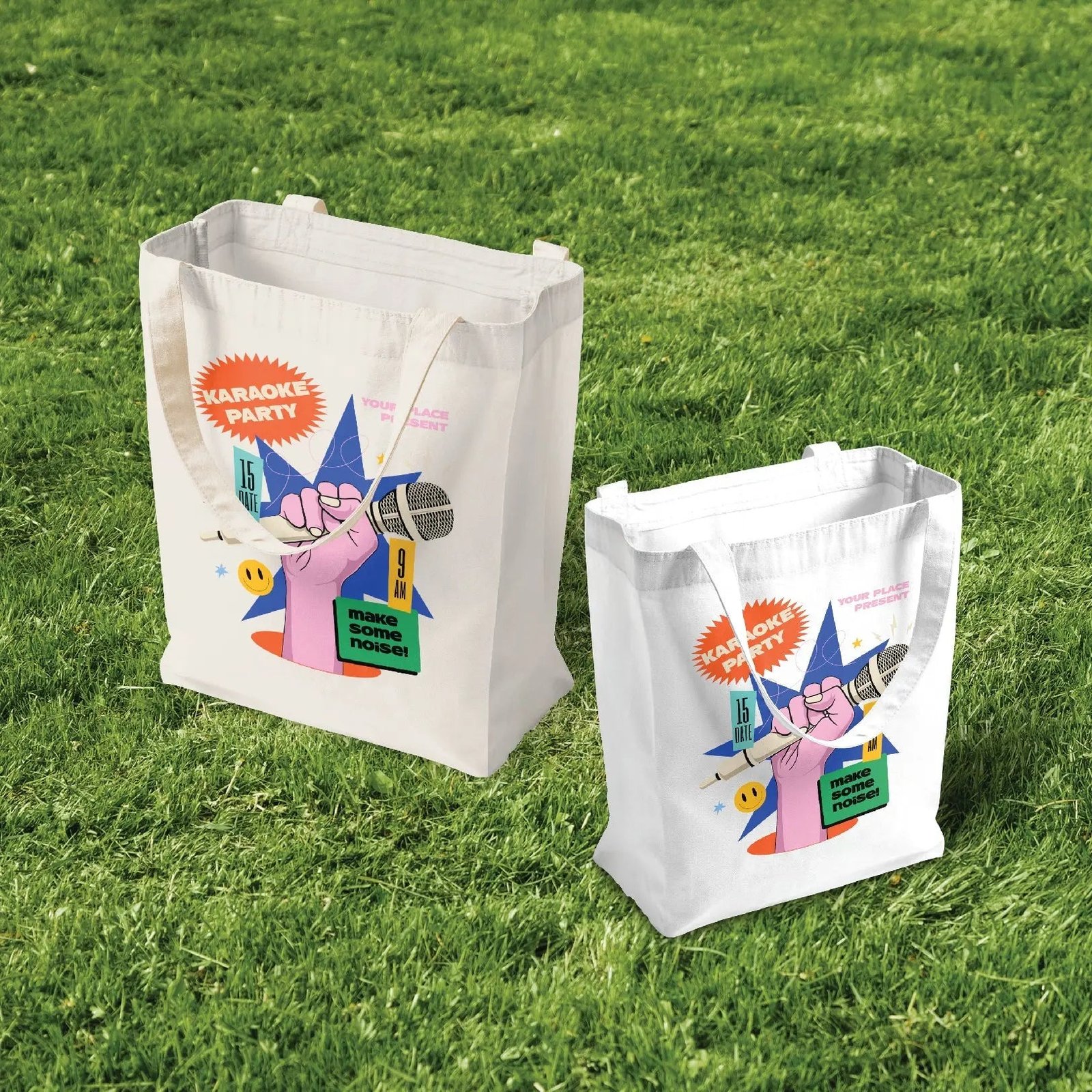 Custom Tote Bags with Gusset. Recyclable & Reusable Cotton Tote Bag - product image 2