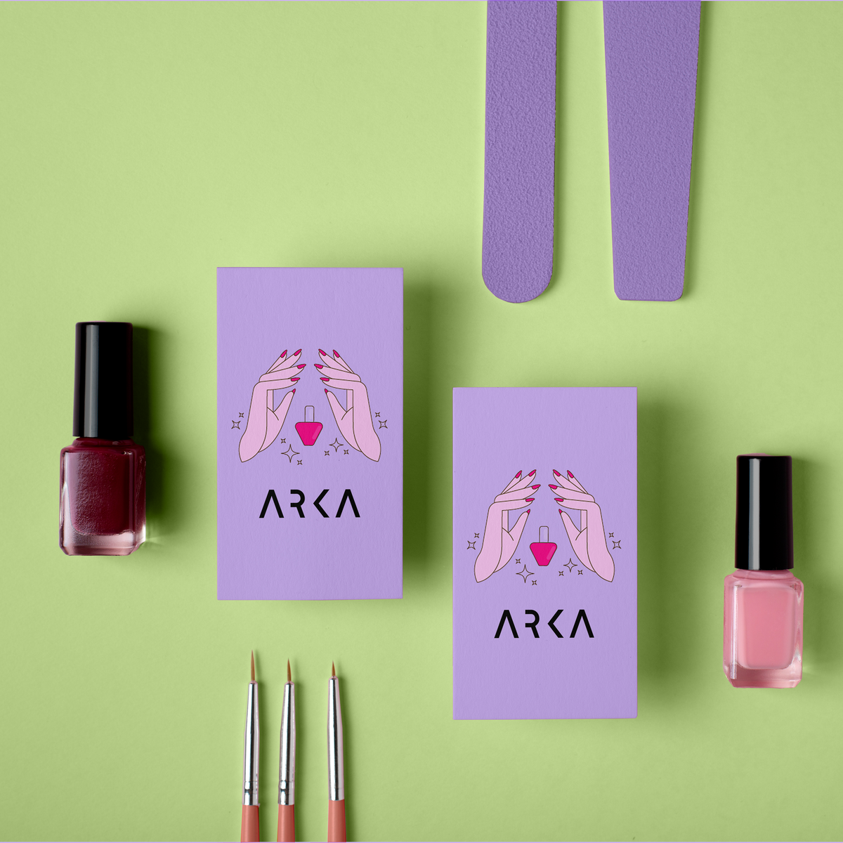 Boîtes à ongles personnalisées pour la beauté de marque et l'emballage de détail