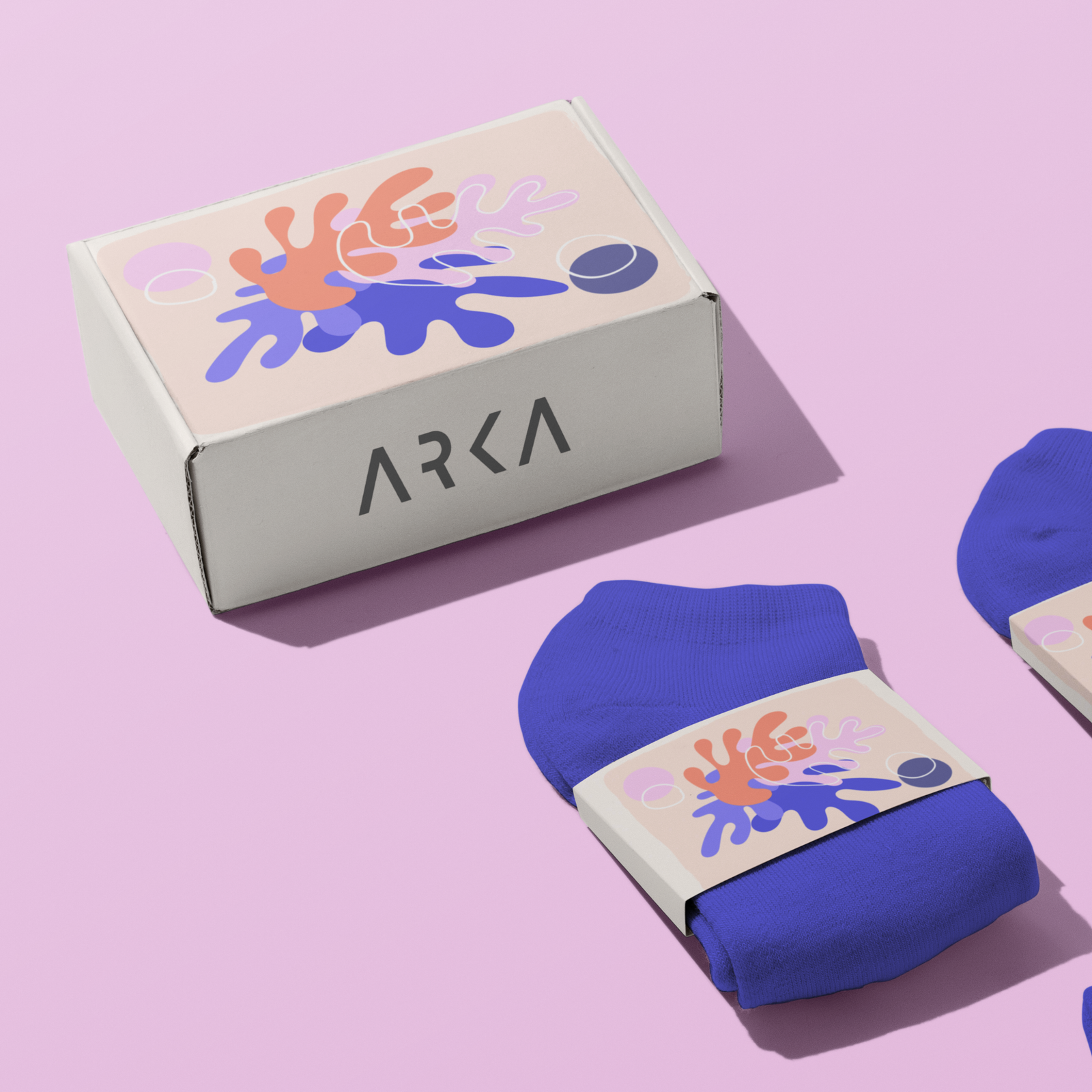 Op maat Socks Dozen voor merk mode en boetiek verpakking