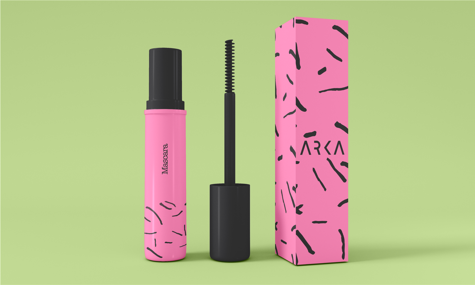 Aangepaste Mascara Dozen voor merkschoonheid en retail verpakking