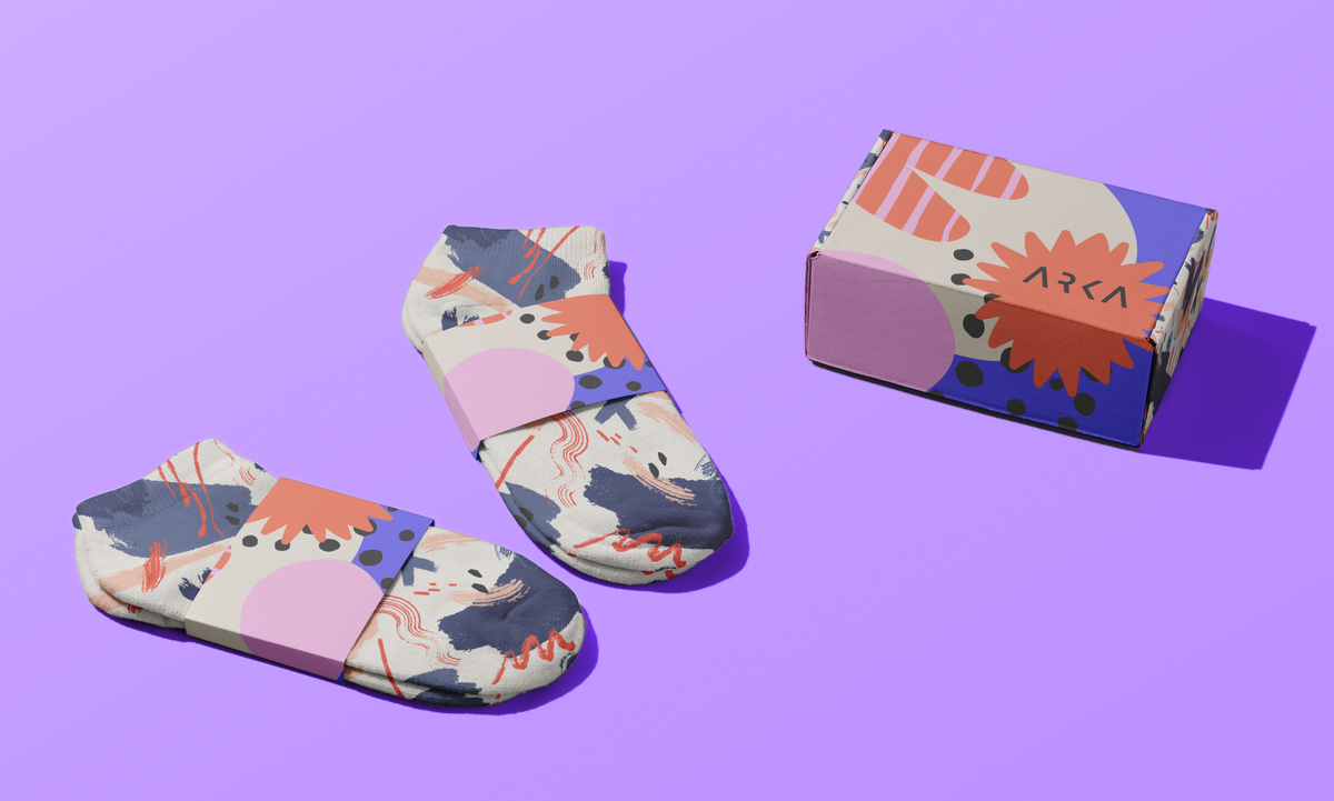 Op maat Socks Dozen voor merk mode en boetiek verpakking