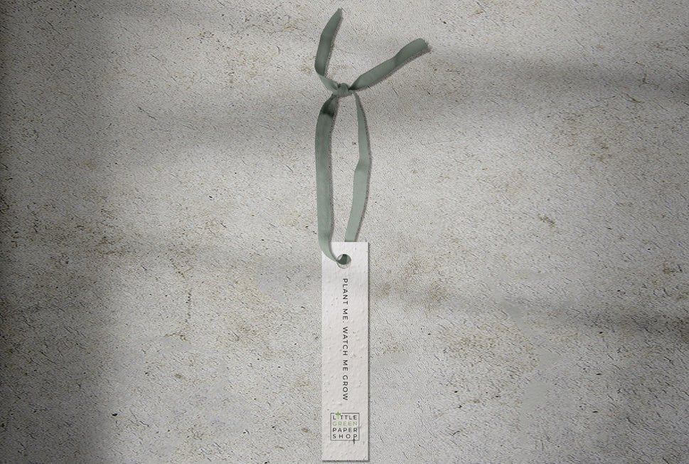Papier de semence mince accrocher les étiquettes pour le produit de marque et l'emballage cadeau