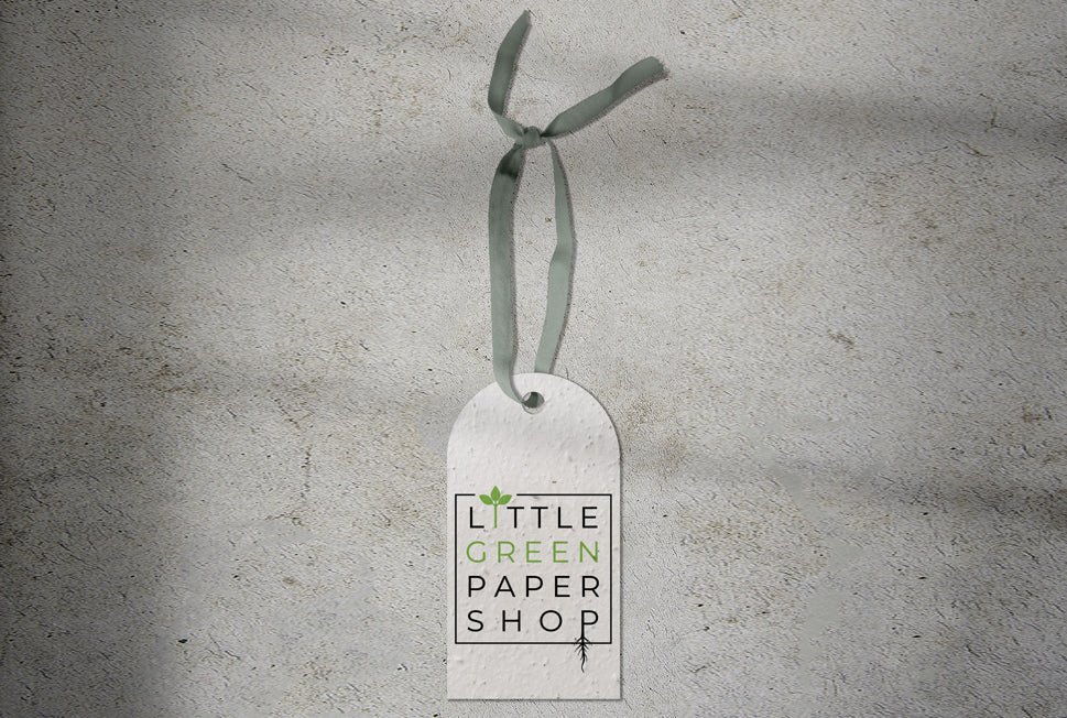 Bogen Saatgut Papieranhänger für Markenprodukte und Geschenkverpackungen