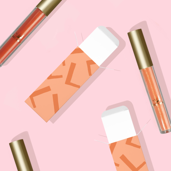 Individuell Lip Gloss Boxen für Markenschönheiten und Einzelhandelsverpackungen