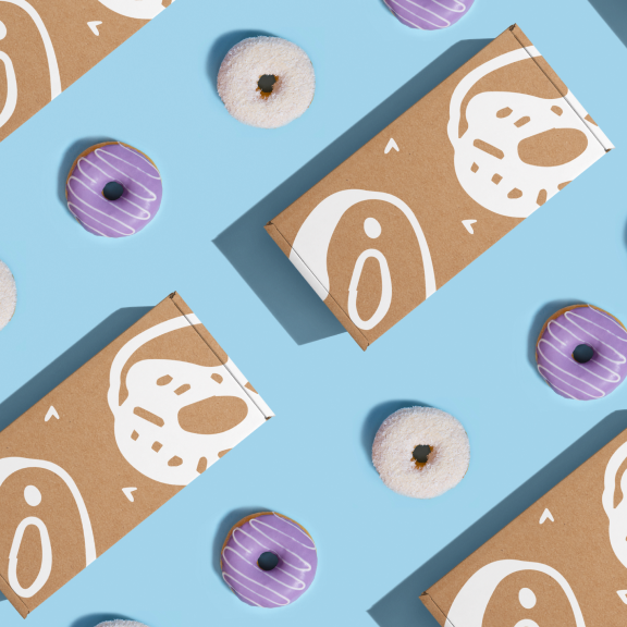 Op maat Donut Boxes voor merkvoeding, cadeau- en detailhandelsverpakkingen