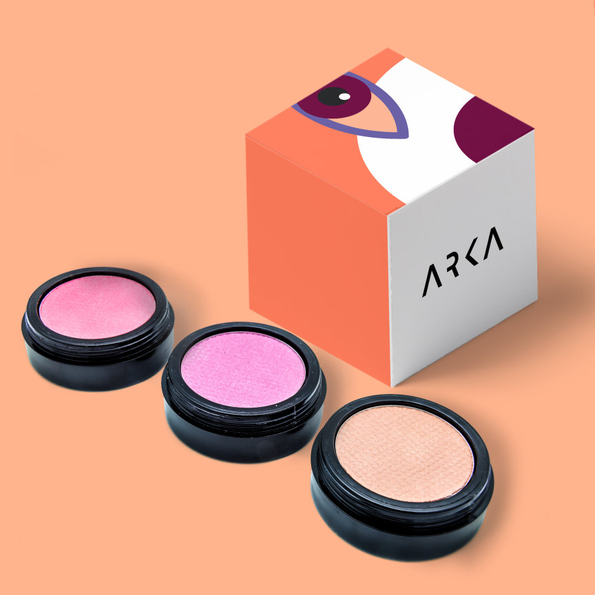 Op maat Eyeshadow Boxen voor merkschoonheid en retail verpakkingen