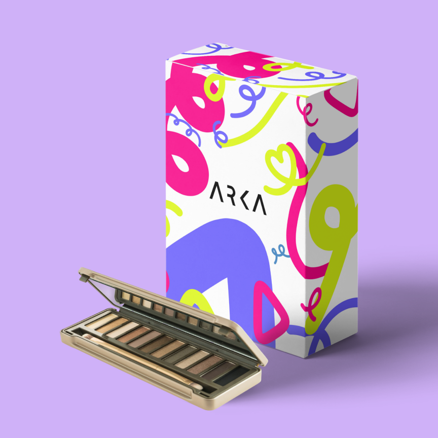 Op maat Eyeshadow Boxen voor merkschoonheid en retail verpakkingen