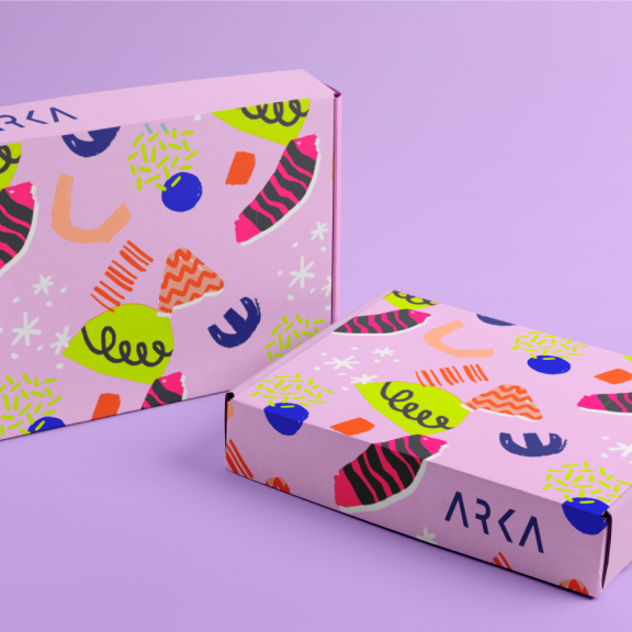 Custom Treat Boxes for branded food, gift and retail packaging