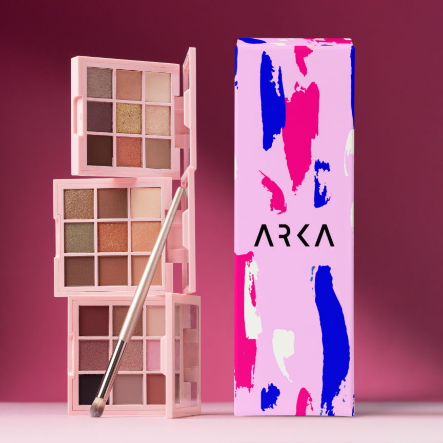 Op maat Eyeshadow Boxen voor merkschoonheid en retail verpakkingen