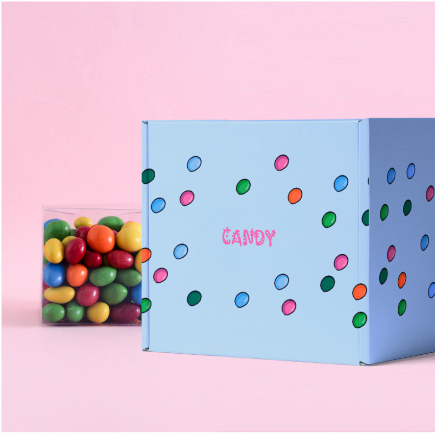 Individuell Candy Boxes für Markennahrungsmittel, Geschenk- und Einzelhandelsverpackungen