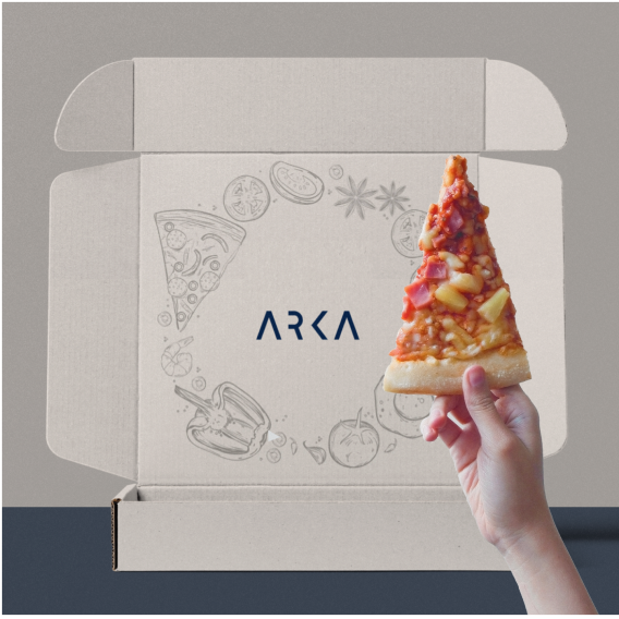 Boîtes à pizza personnalisées pour les aliments de marque, les cadeaux et les emballages de détail