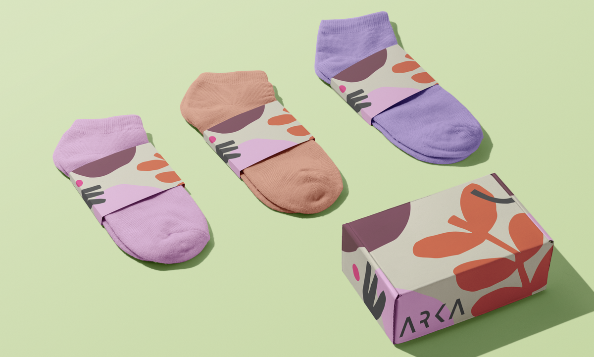Op maat Socks Dozen voor merk mode en boetiek verpakking
