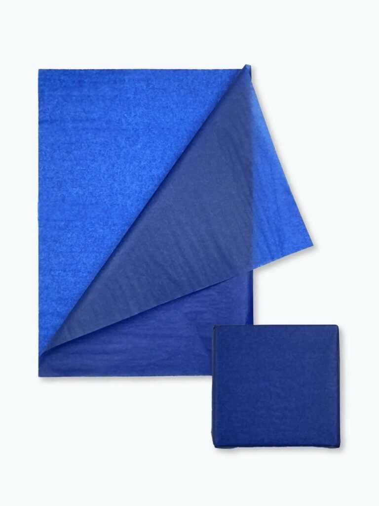 Royal Blue Tissue Paper for Recyclable & Sustainable Wrapping - product image 1