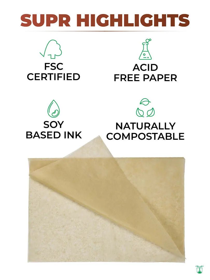 Tissue Paper (Brown). Acid Free & FSC Certified. MOQ: 100 Wrapping Paper - product image 2