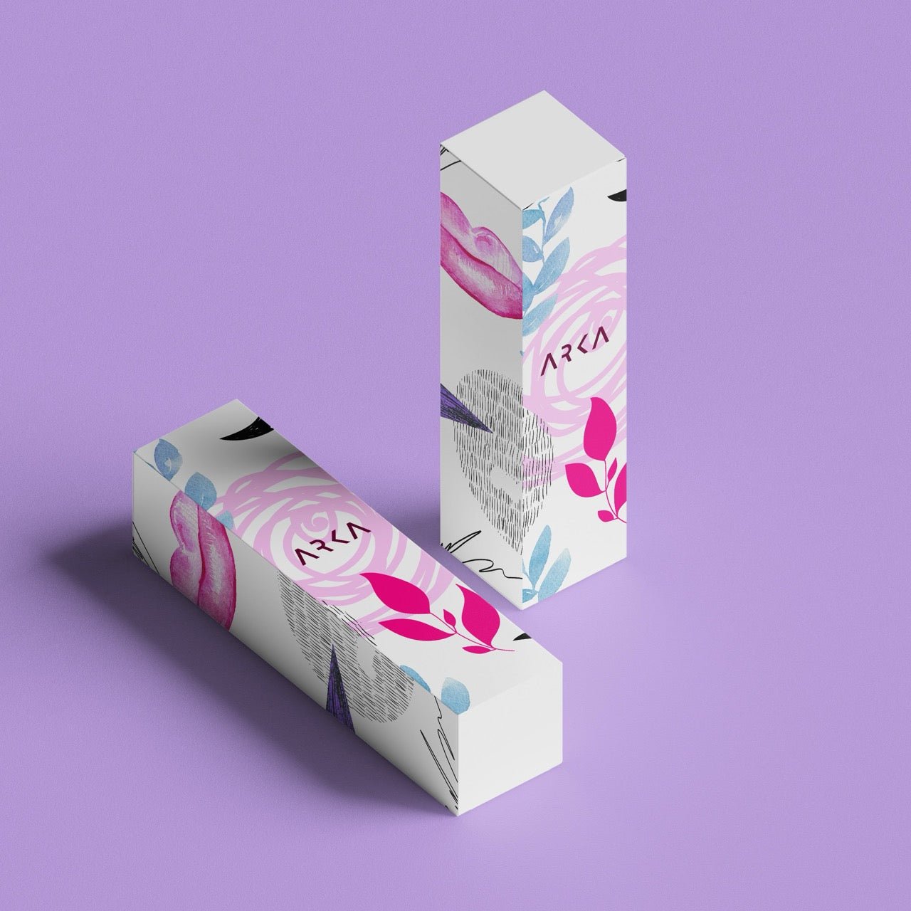 Op maat Lip Balm Boxen voor merkschoonheid en retail verpakking
