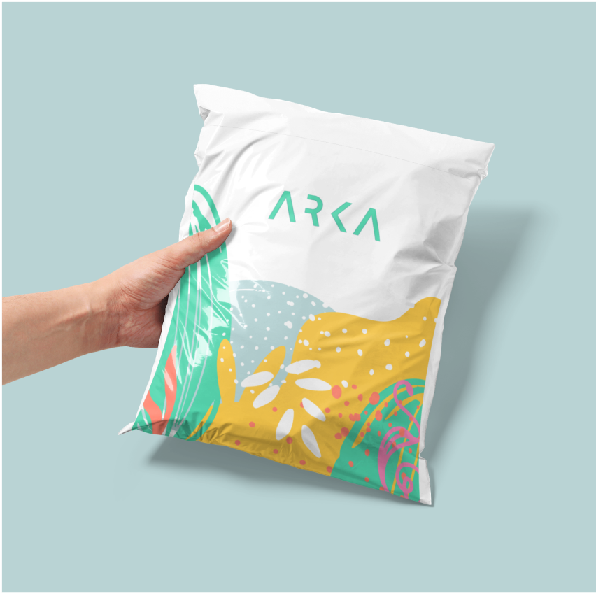 Individuell Poly Versandtasche für Kleidung und E-Commerce Versand