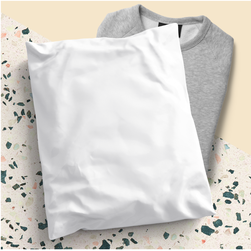 Individuell Poly Versandtasche für Kleidung und E-Commerce Versand