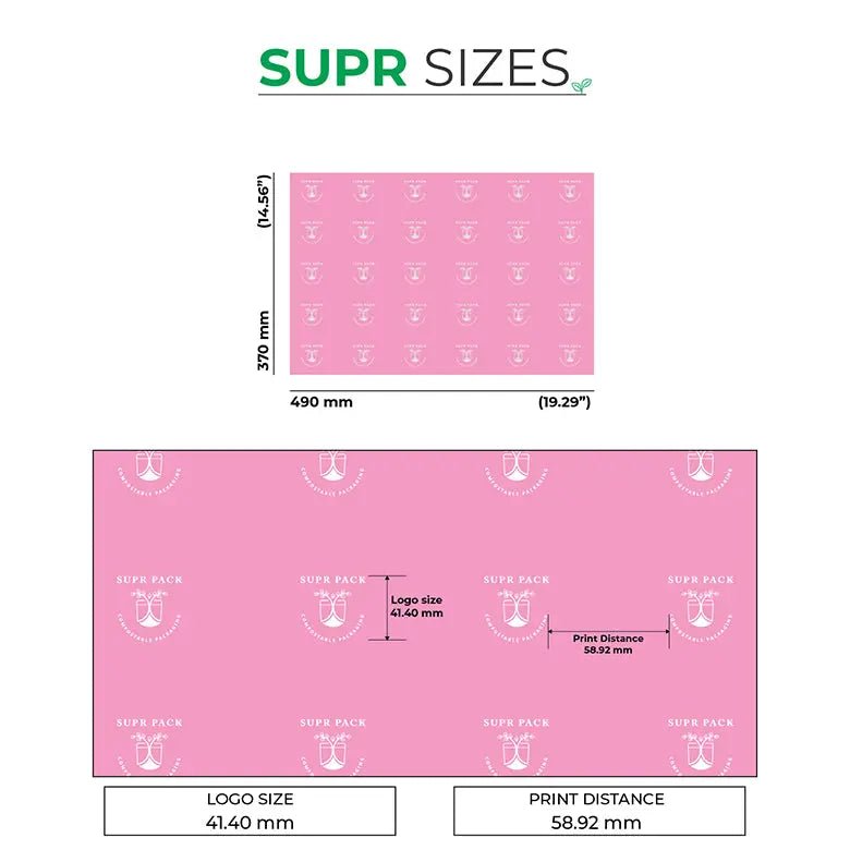 Coloured Custom Tissue Paper With Logo & Pattern Design - product image 5
