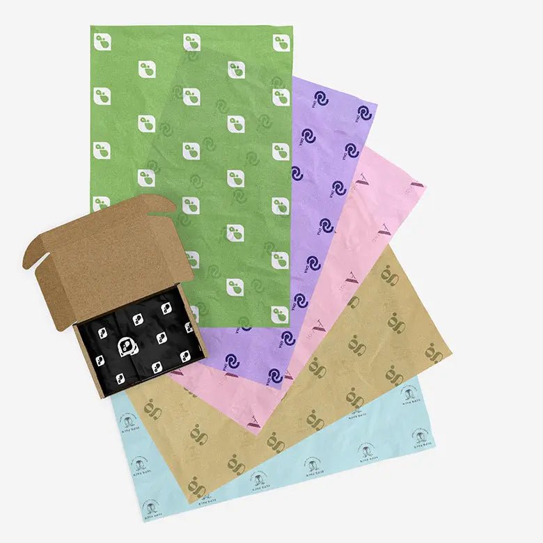 Coloured Custom Tissue Paper With Logo & Pattern Design - product image 3