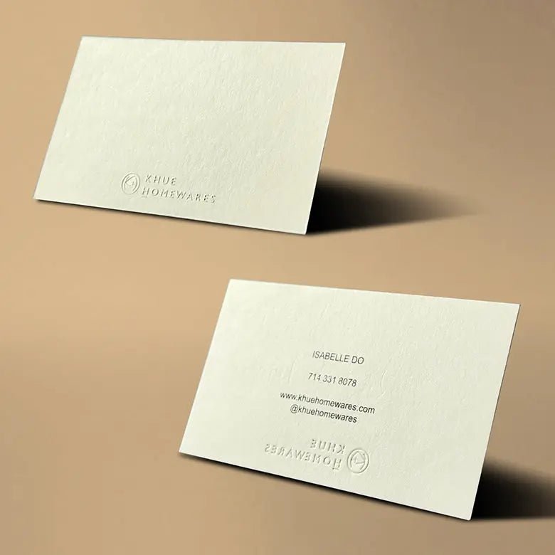 Custom print thank you cards. Luxe Finish, Textured Paper - product image 1