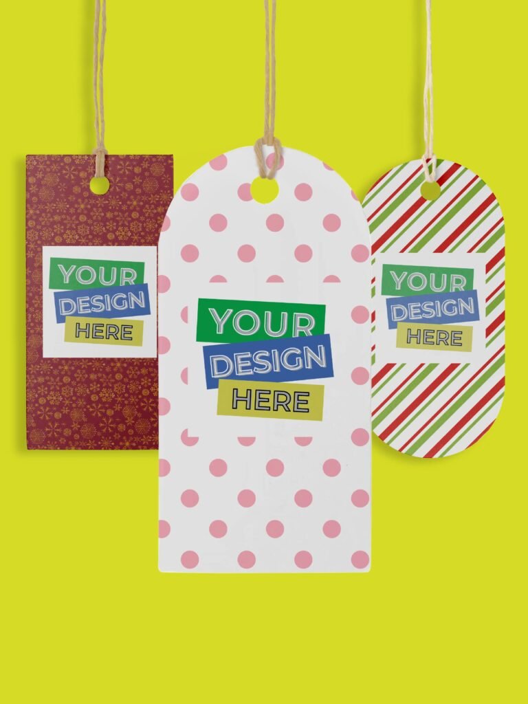 Custom Festive Hang/Swing Tags in Small Batches! - product image 1