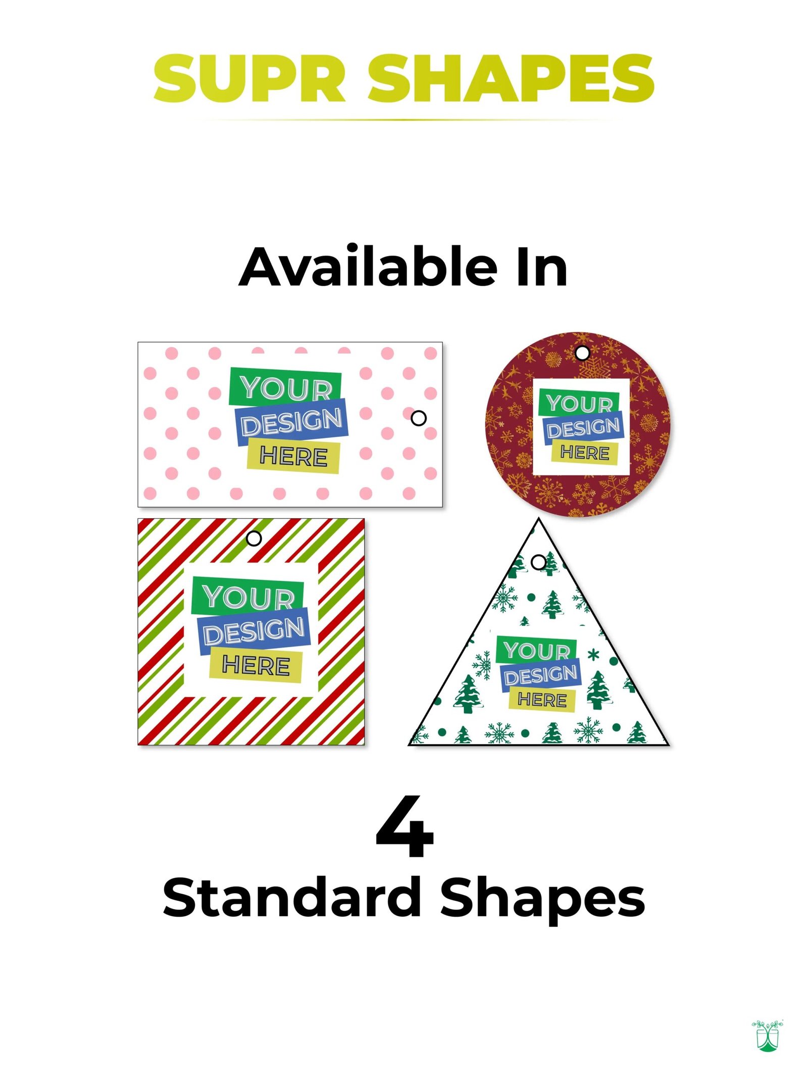 Custom Festive Hang/Swing Tags in Small Batches! - product image 3