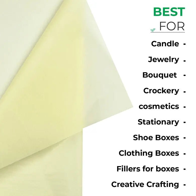 Cream Tissue Paper for Acid-free, Recyclable & Sustainable Wrapping - product image 5