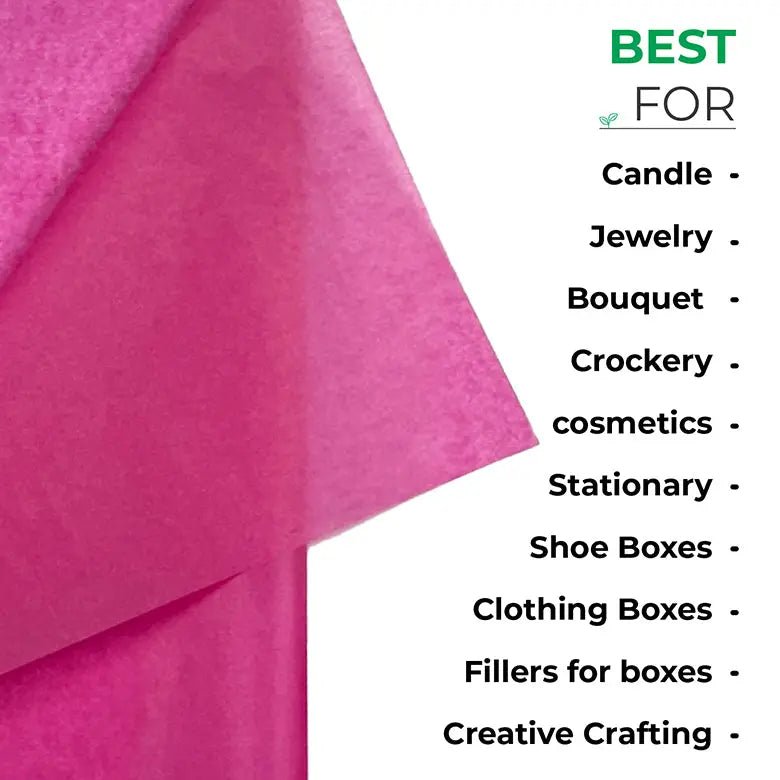 Barbie Pink tissue Paper for Recyclable & Sustainable Wrapping - product image 5
