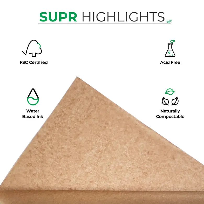 Tissue Paper (Moss Brown). Acid Free & FSC Certified - product image 2