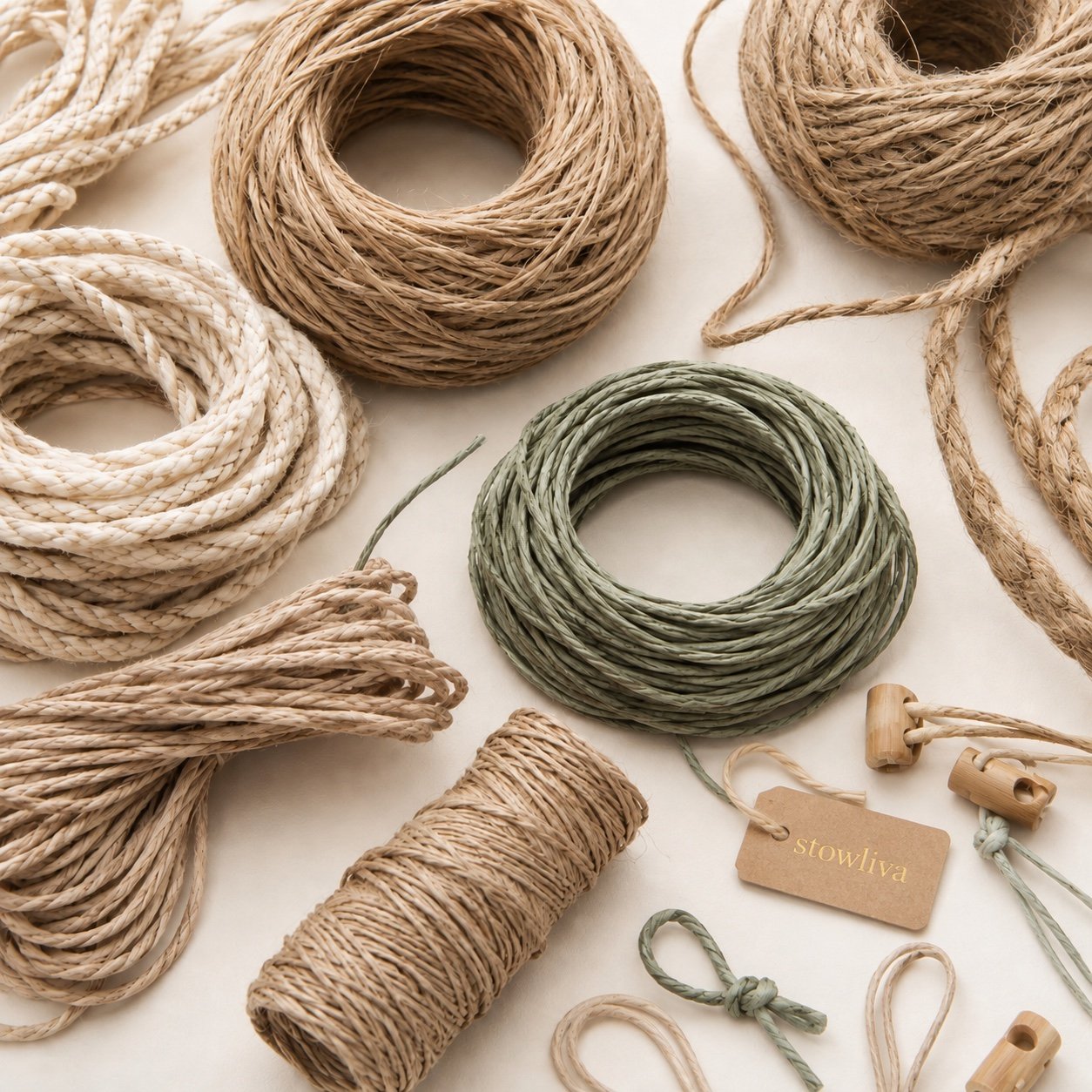 Natural Cords & Fasteners benutzerdefiniertes Produktbeispiel