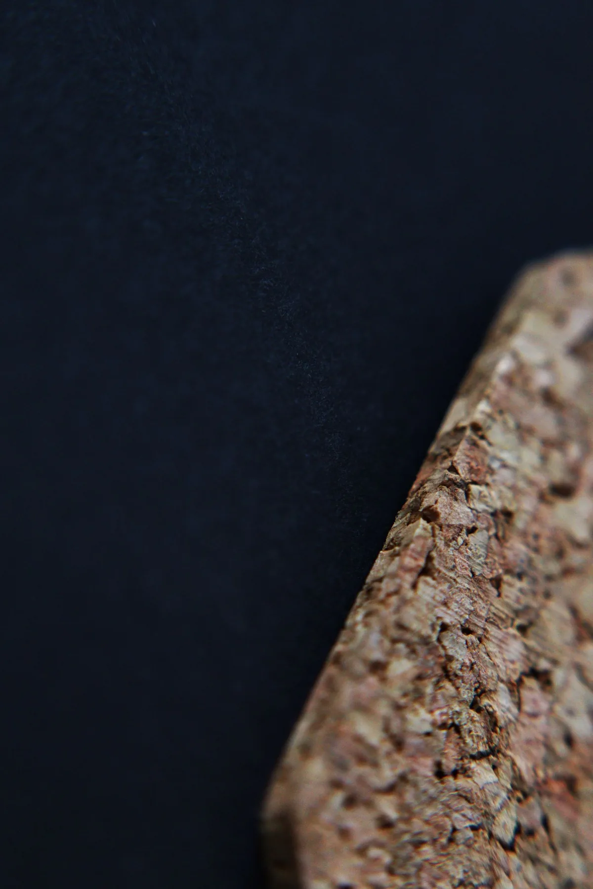 Close-up foto van de natuurlijke cellulaire textuur van kurk