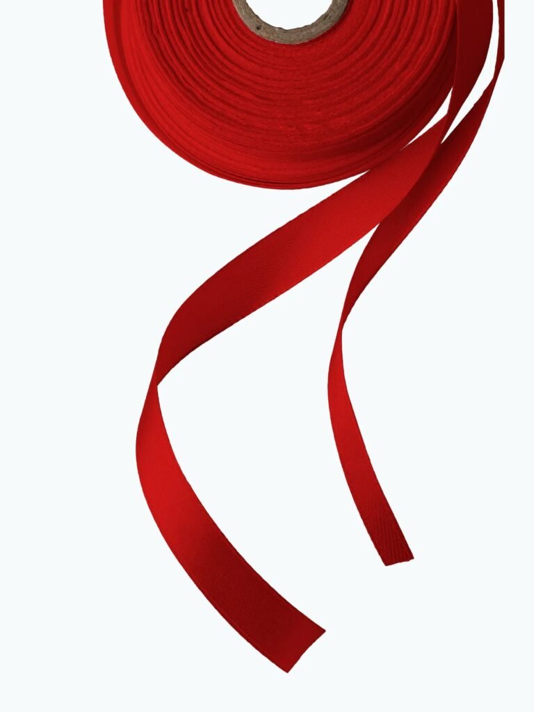 Red Compostable Ribbon For Eco-Friendly Packaging, DIY & More - product image 1