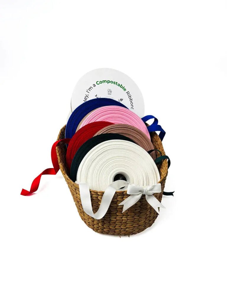 Compostable Ribbon – Eco-Friendly Packaging, Gift Wrapping & DIY - product image 1