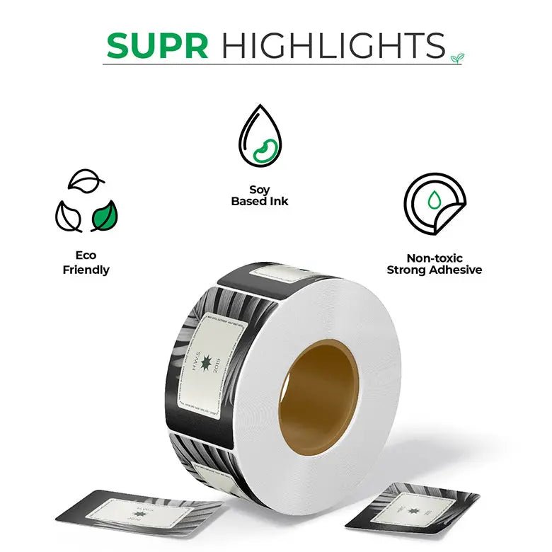 Eco-Friendly Custom Sticker Roll with Pantone Printing - product image 3