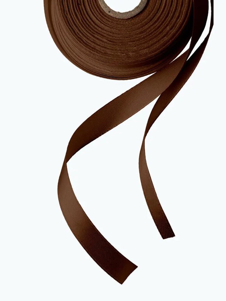Brown Compostable Ribbon For Eco-Friendly Packaging, DIY & More - product image 1