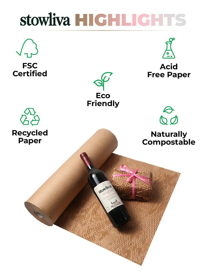Papier beschermende wikkelmateriaal materiaal hoogtepunten